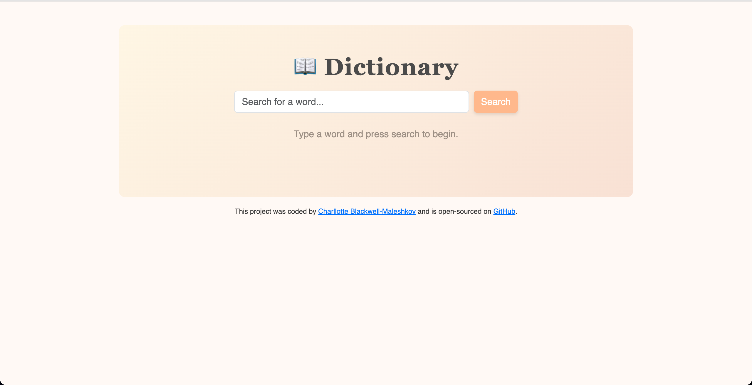 dictionary